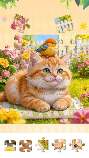 Cozy Jigsaw: Calm Puzzle Game Startscreen